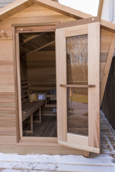 Red Cedar Eagles Nest Sauna Mountain Saunas